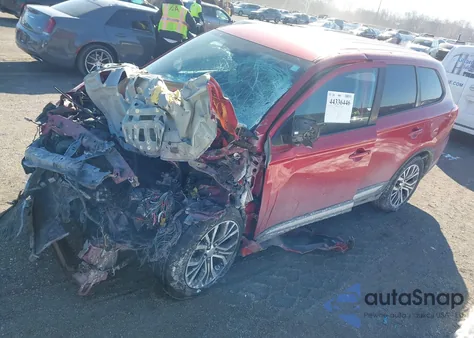 2017 Mitsubishi Outlander Se z USA, uszkodzony, nr VIN JA4AZ3A38HZ015335